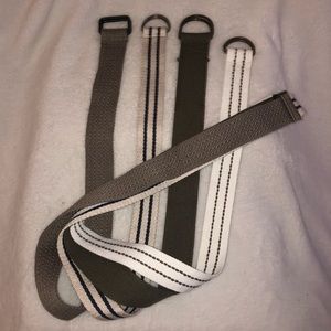 4 Cloth Belts